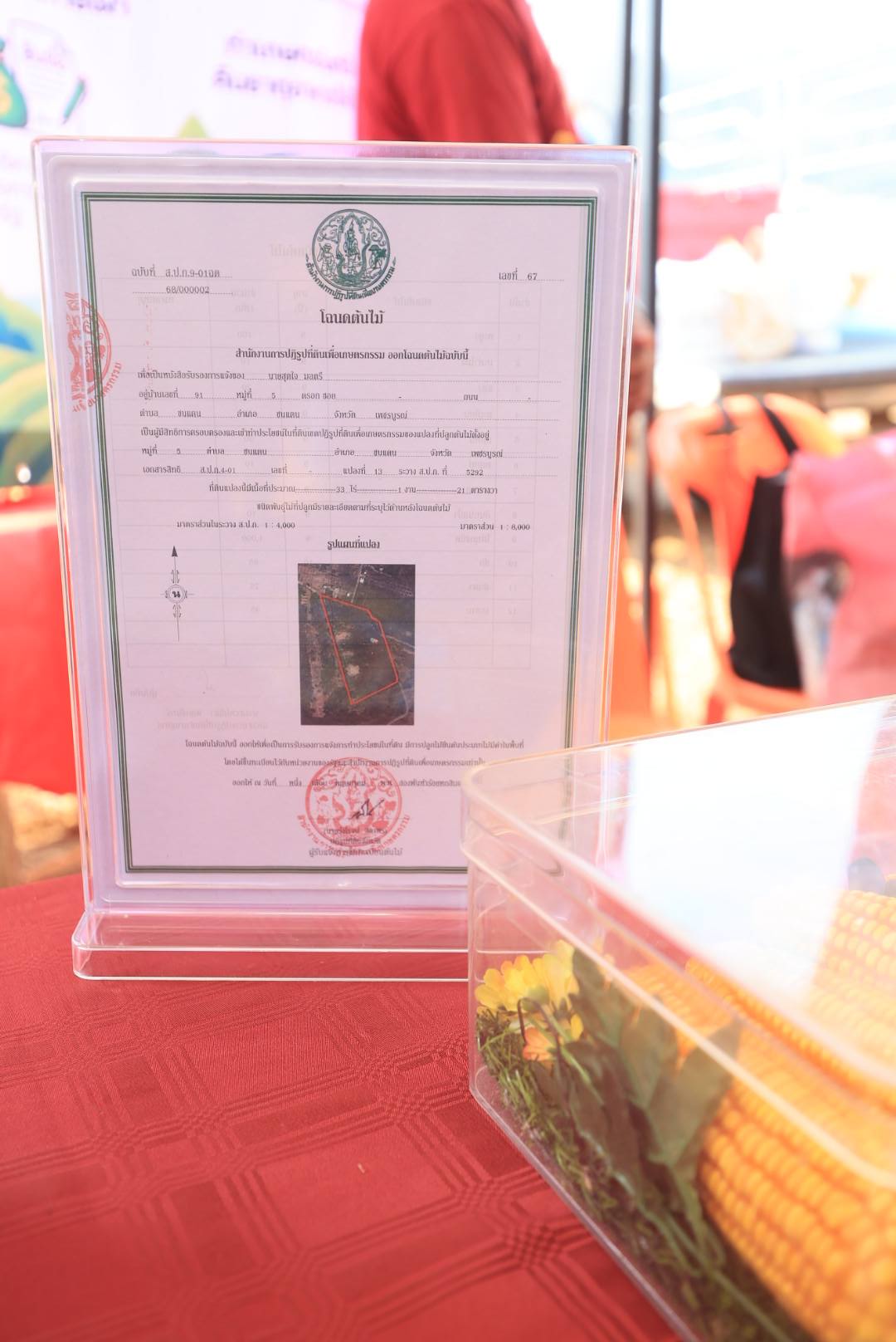 title - ส.ป.ก. ดำเนินโครงการจัดที่ดินแปลงว่างให้เกษตรกรผู้ไร้ที่ดินทำกินในเขตปฏิรูปที่ดินจังหวัดเพชรบูรณ์